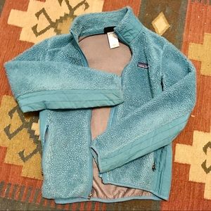 Patagonia synchilla fleece, aqua small